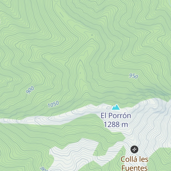 Map of Pico la Bandera