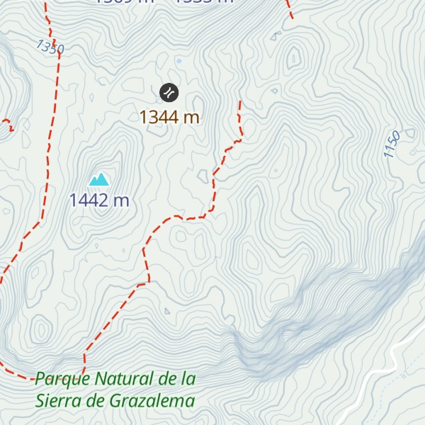 Map of Refugio Reloj
