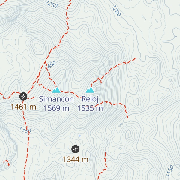 Map of Reloj