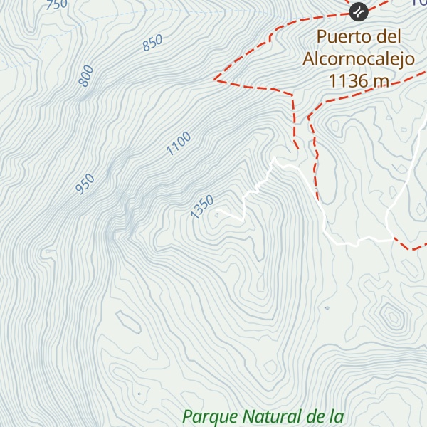 Map of Sierra de los Pinos