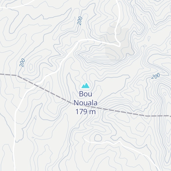 Map of Bou Nouala
