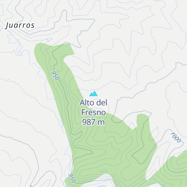 Map of Alto del Fresno