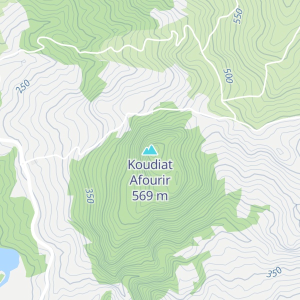Map of Koudiat Afourir