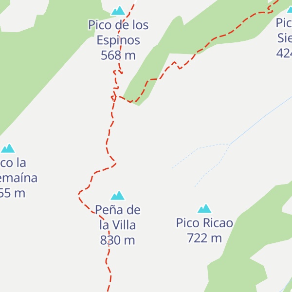 Map of Cerro Roblosa