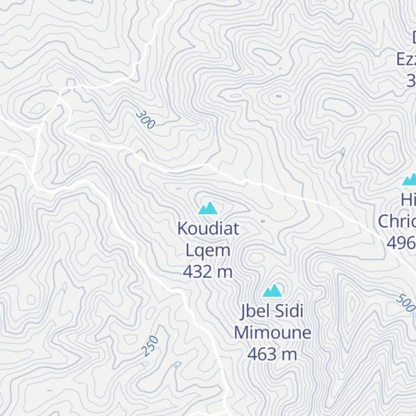 Map of Koudiat Lqem