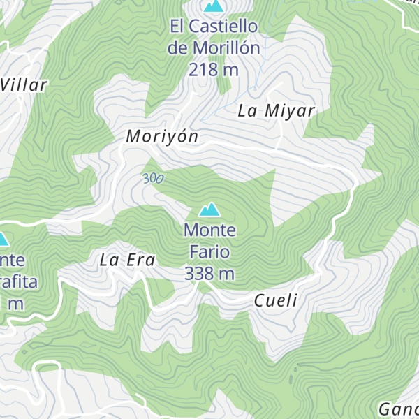 Map of Monte Fario