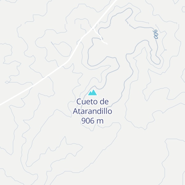 Map of Cueto de Atarandillo
