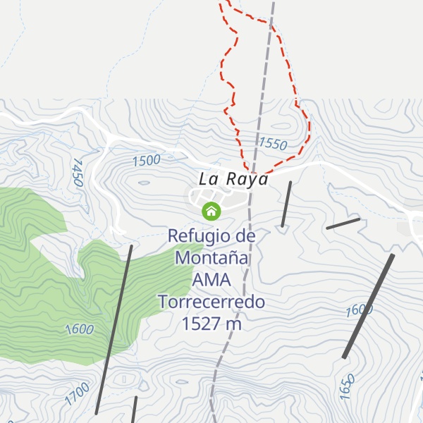 Map of Refugio de Montaña AMA Torrecerredo