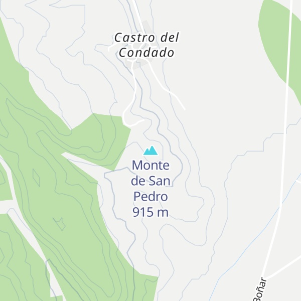 Map of Monte de San Pedro