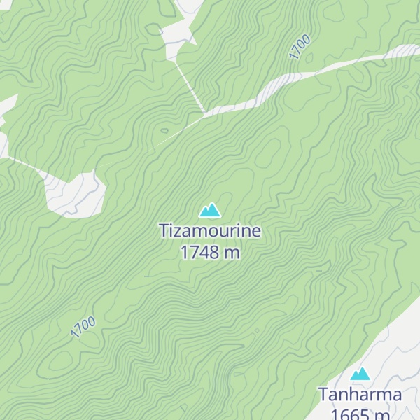 Map of Tizamourine