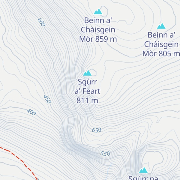 Map of Càrn Mòr
