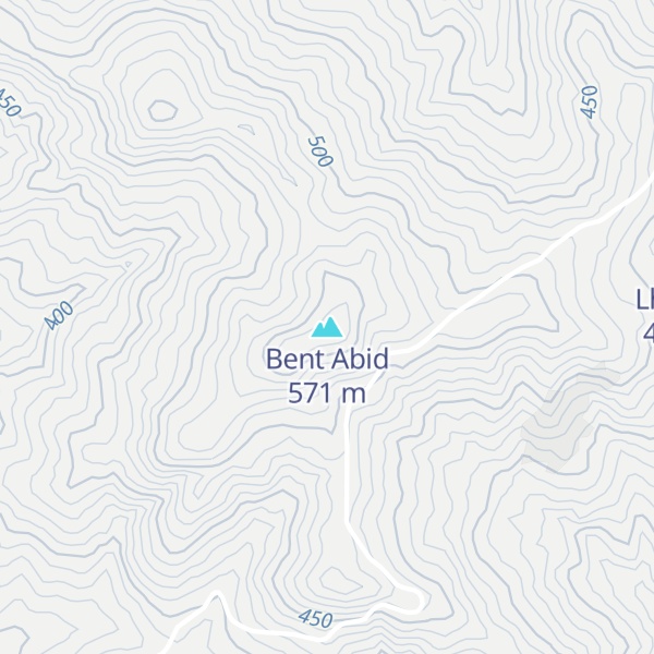 Map of Bent Abid