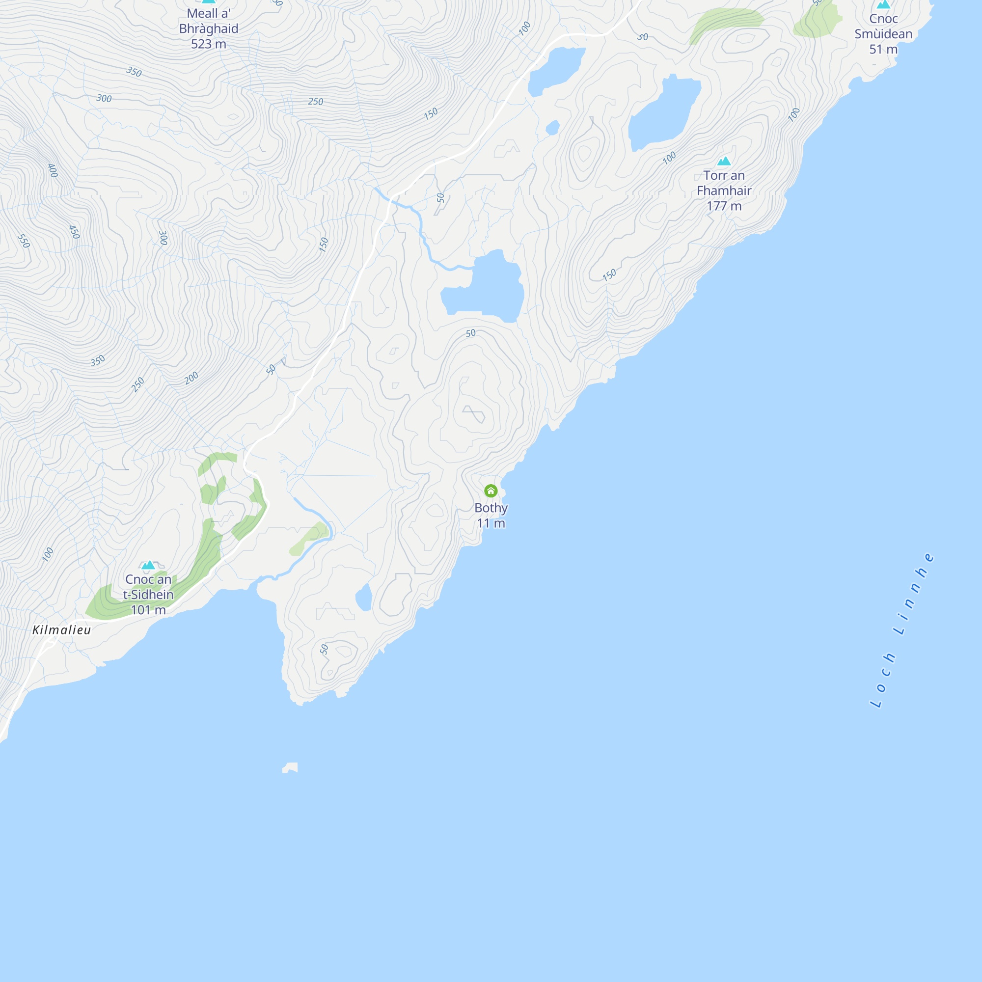 Bothy map