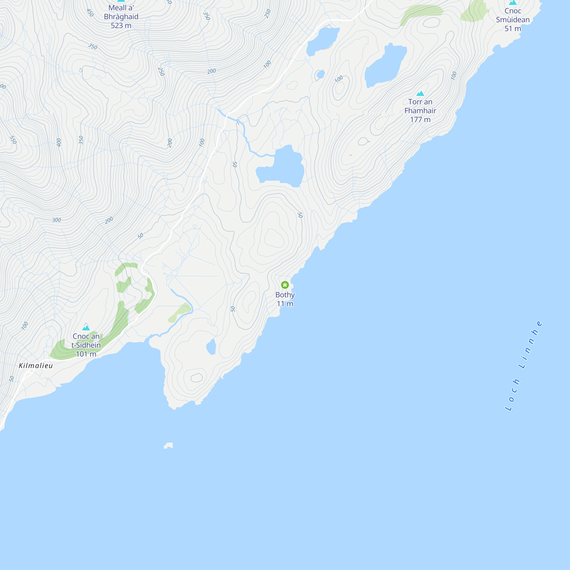 Bothy map
