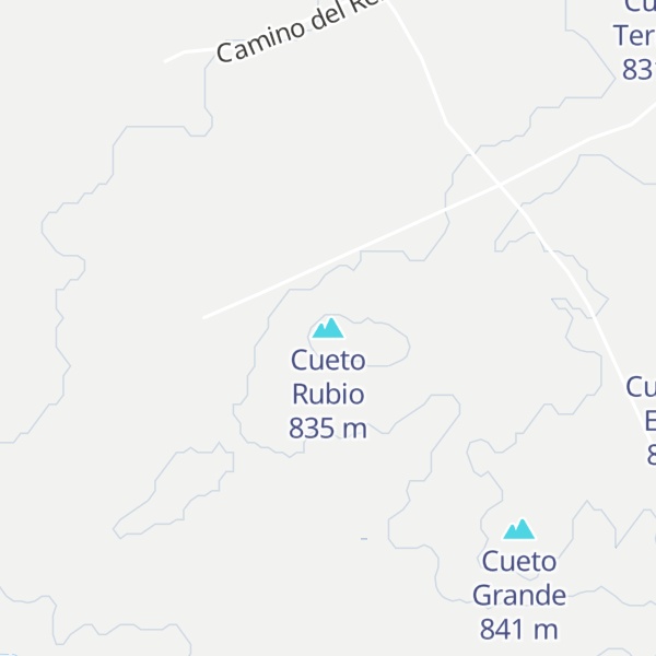 Map of Cueto Rubio