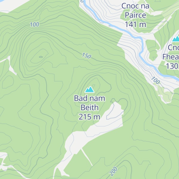 Map of Bad nam Beith