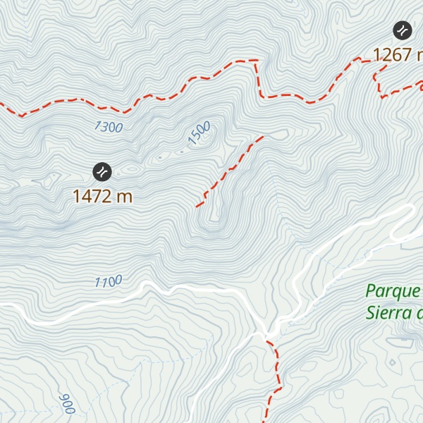 Map of Pico del Monete