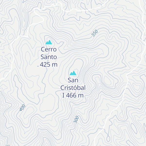 Map of San Cristóbal I