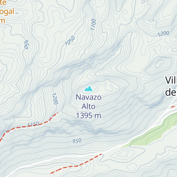 Map of Navazo Alto