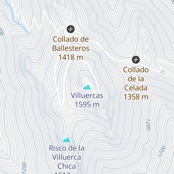 Map of Villuercas