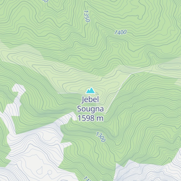 Map of Jebel Sougna