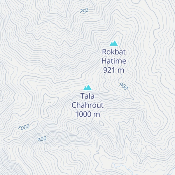 Map of Tala Chahrout