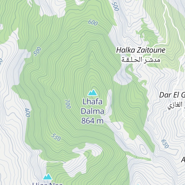Map of Lhafa Dalma