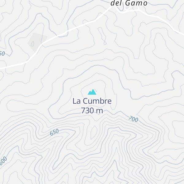 Map of La Cumbre