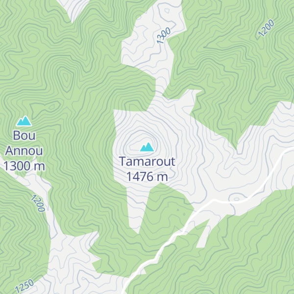 Map of Tamarout