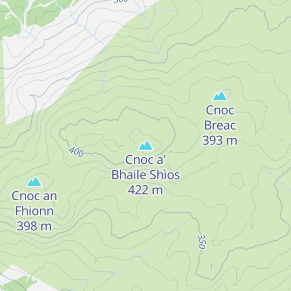 Map of Cnoc a' Bhaile Shìos
