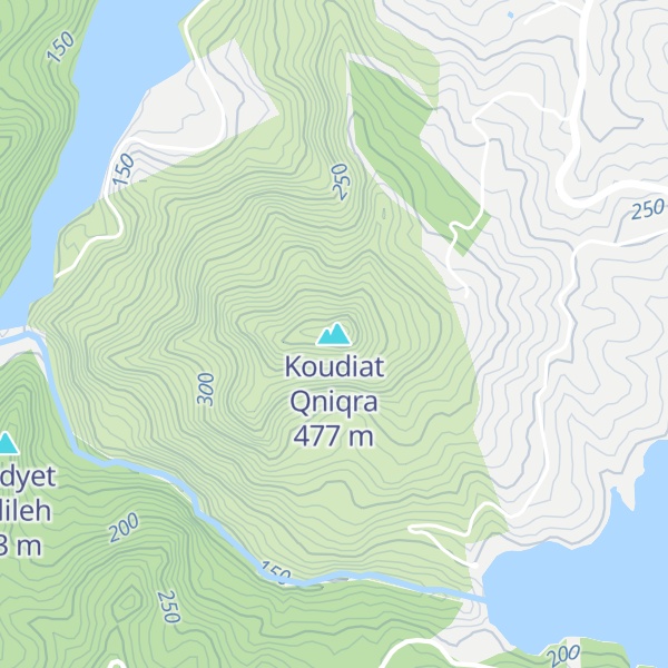 Map of Koudiat Qniqra