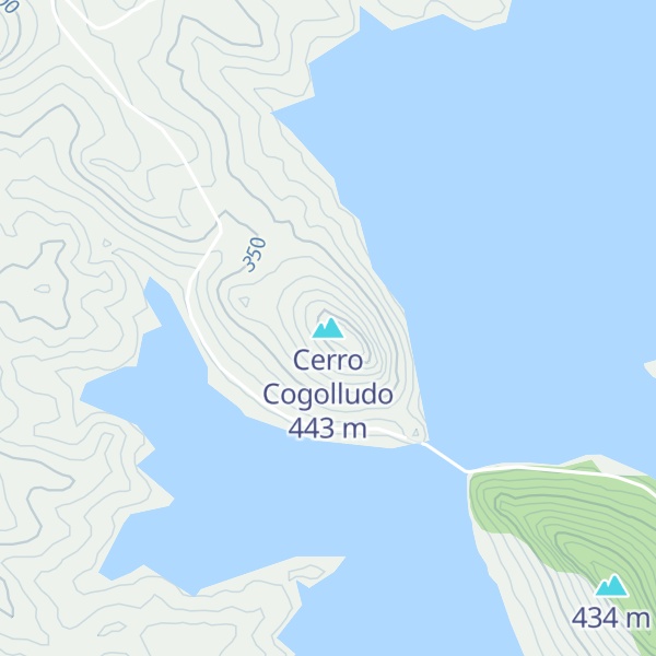 Map of Cerro Cogolludo
