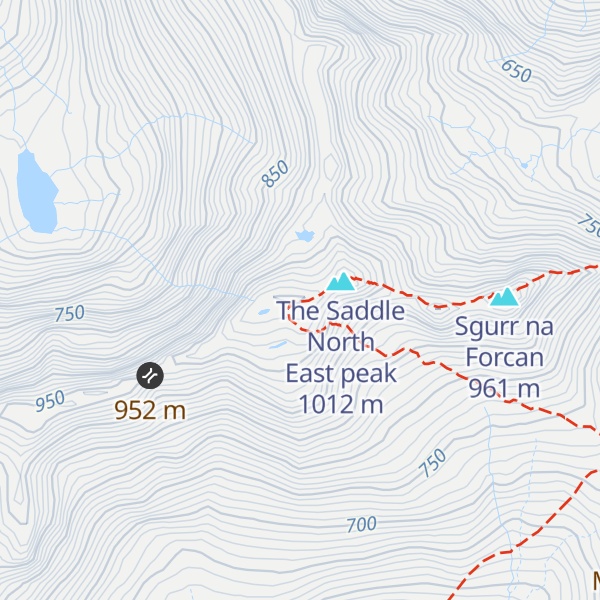 Map of The Saddle