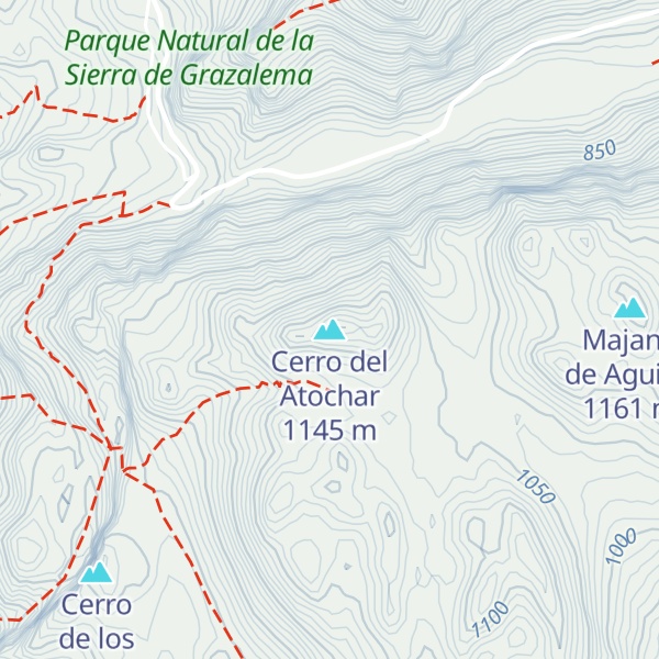 Map of Cerro del Atochar