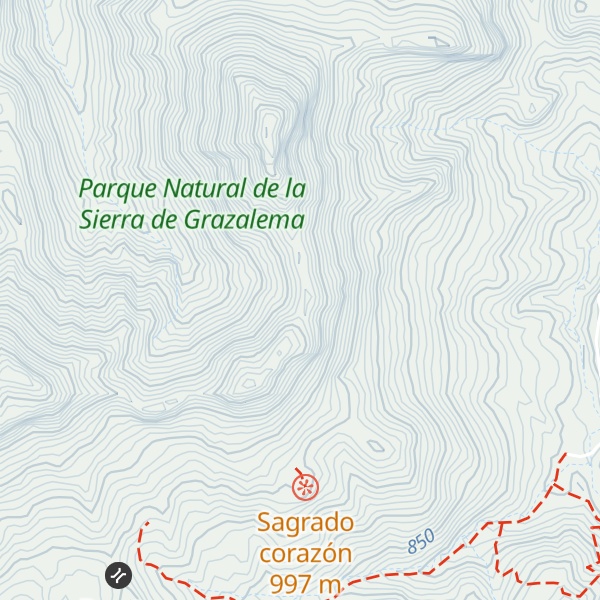 Map of Sierra de Zafalgar
