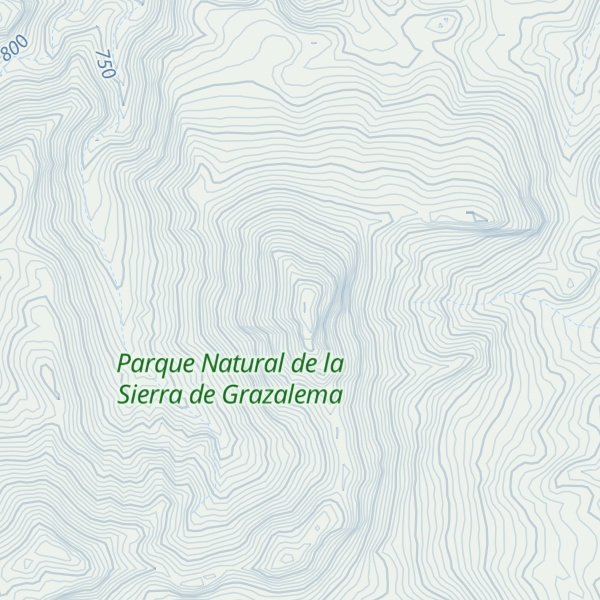 Map of Cerro de la Cornicabra