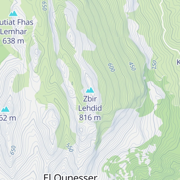 Map of Zbir Lehdid