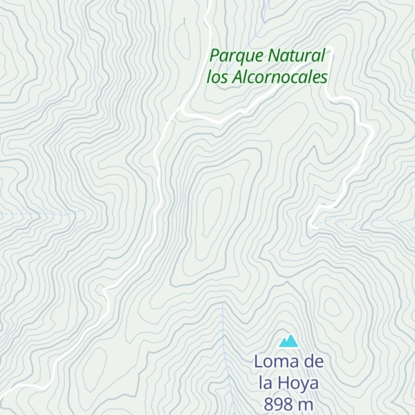 Map of Loma del Castillo