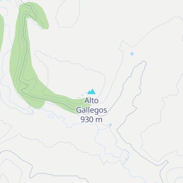 Map of Alto Gallegos