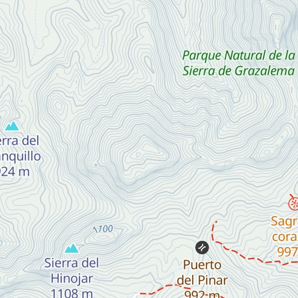 Map of Pilar, Cerro del