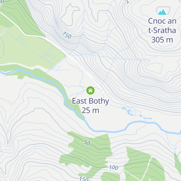 Map of East Bothy