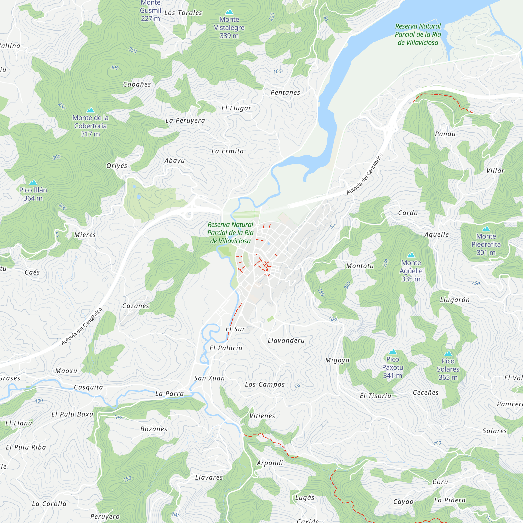 Oficina de turismo map