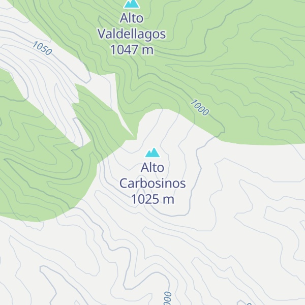Map of Alto Carbosinos