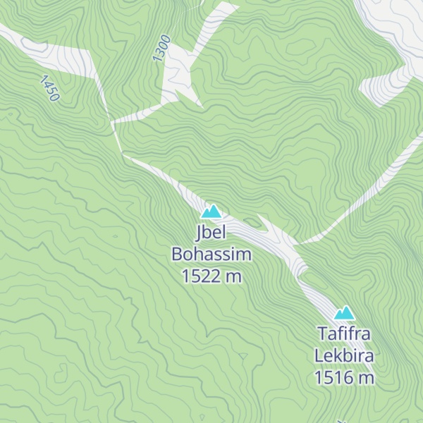 Map of Jbel Bohassim