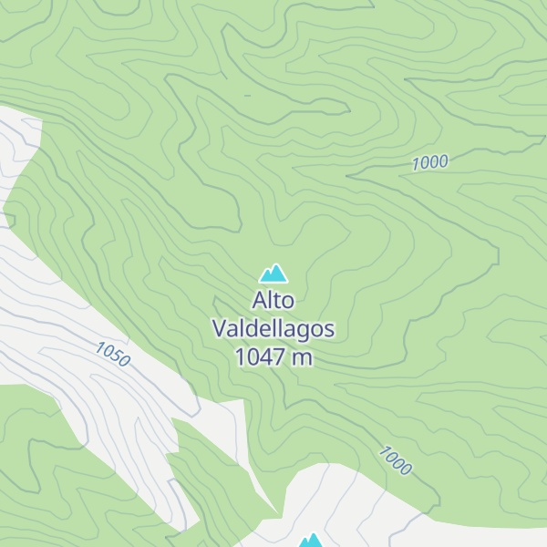 Map of Alto Valdellagos