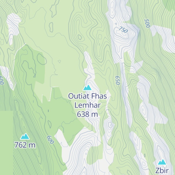 Map of Outiat Fhas Lemhar