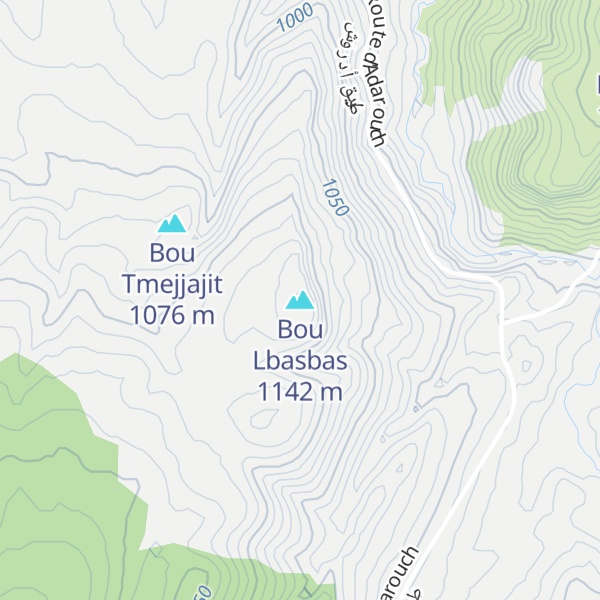 Map of Bou Lbasbas