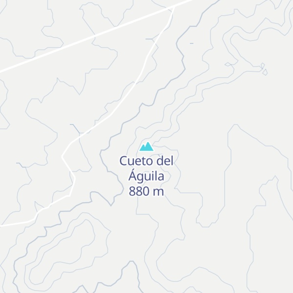 Map of Cueto del Águila