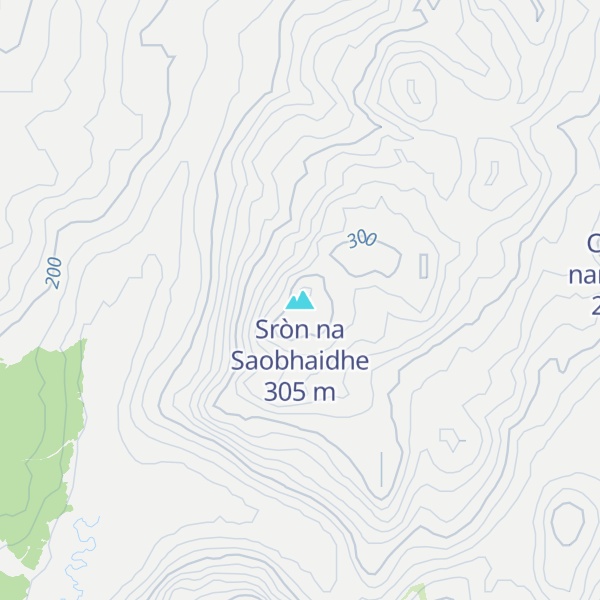 Map of Sròn na Saobhaidhe