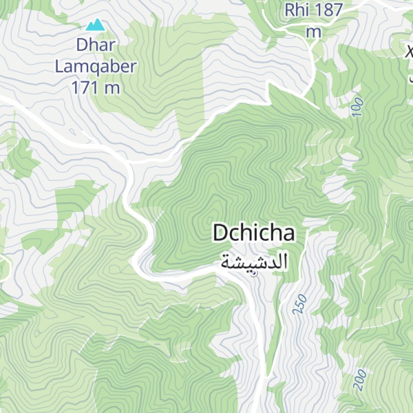 Map of Koudyet Dhour